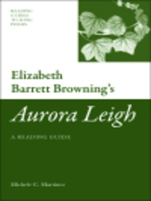 cover image of Elizabeth Barrett Browning's 'Aurora Leigh'